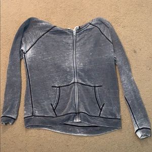 Distressed American Eagle Hoodie